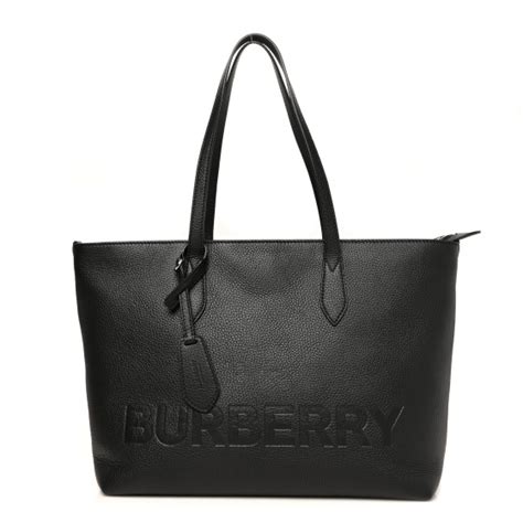 burberry ardwell tote|BURBERRY Calfskin Logo Embossed Medium Ardwell Tote.